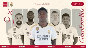 5 bàn sau 6 trận! Quan chức Real Madrid: Vinicius được bầu là cầu thủ xuất sắc nhất tháng 1, đánh bại Rudiger, Kroos và những người khác