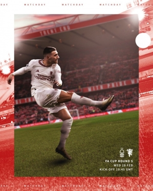 Manchester United tung poster trước trận FA Cup gặp Nottingham Forest: Dalot xuất hiện một mình