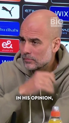 Phóng viên không biết hỏi gì, Guardiola trả lời nhận xét của Arnold: Chúc anh ấy nhanh chóng bình phục.