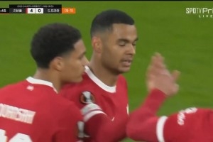 Europa League - Liverpool 6-1 Sparta Praha với tổng tỷ số 11-2 để tiến vào top 8. Salah có 1 cú sút và 3 đường chuyền.