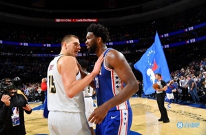 Embiid đã ghi trung bình 44 điểm, 12,5 rebounds và 7,5 kiến ​​​​tạo trong hai trận đấu với Jokic vừa qua, và đội đã thắng cả hai trận!