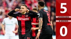 VIDEO bàn thắng Leverkusen vs W.Bremen: 5-0