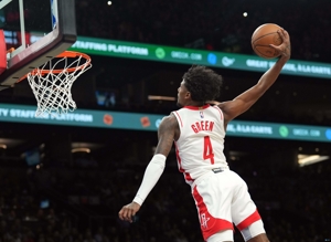 rất đẹp! Jaylen Green ghi được 34 điểm khi bắn 12/23, 9 rebound, 4 hỗ trợ và 2 cướp.