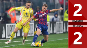 VIDEO bàn thắng Juventus vs Bologna: 2-2 (Vòng 15 Serie A 2024/25)